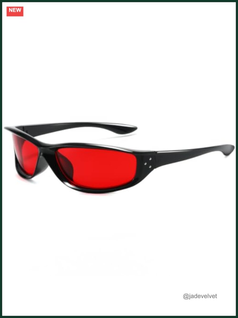 Oval Wrap Around Sunglasses UV400 Full Frame Unisex
